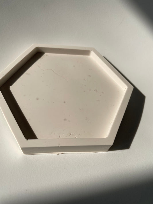 Imperfect hexagonal  trays